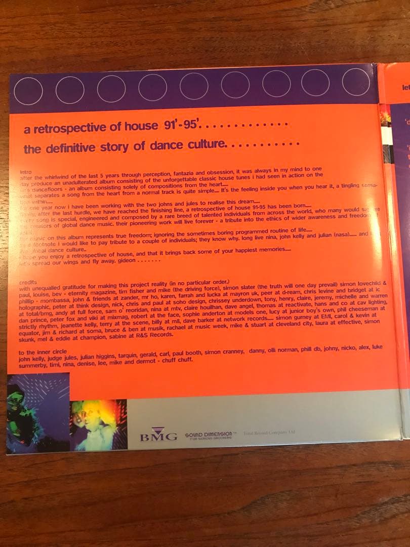 洋楽 Judge Jules Retrospective of House 3LP