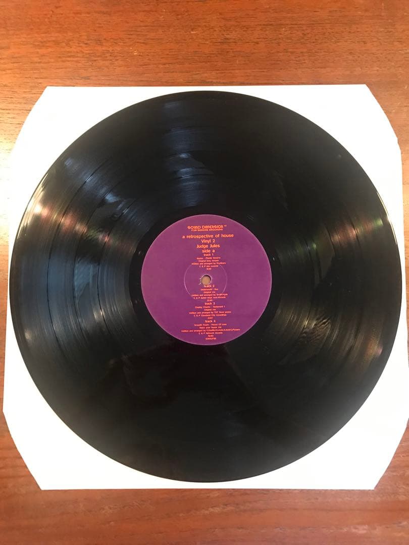 洋楽 Judge Jules Retrospective of House 3LP