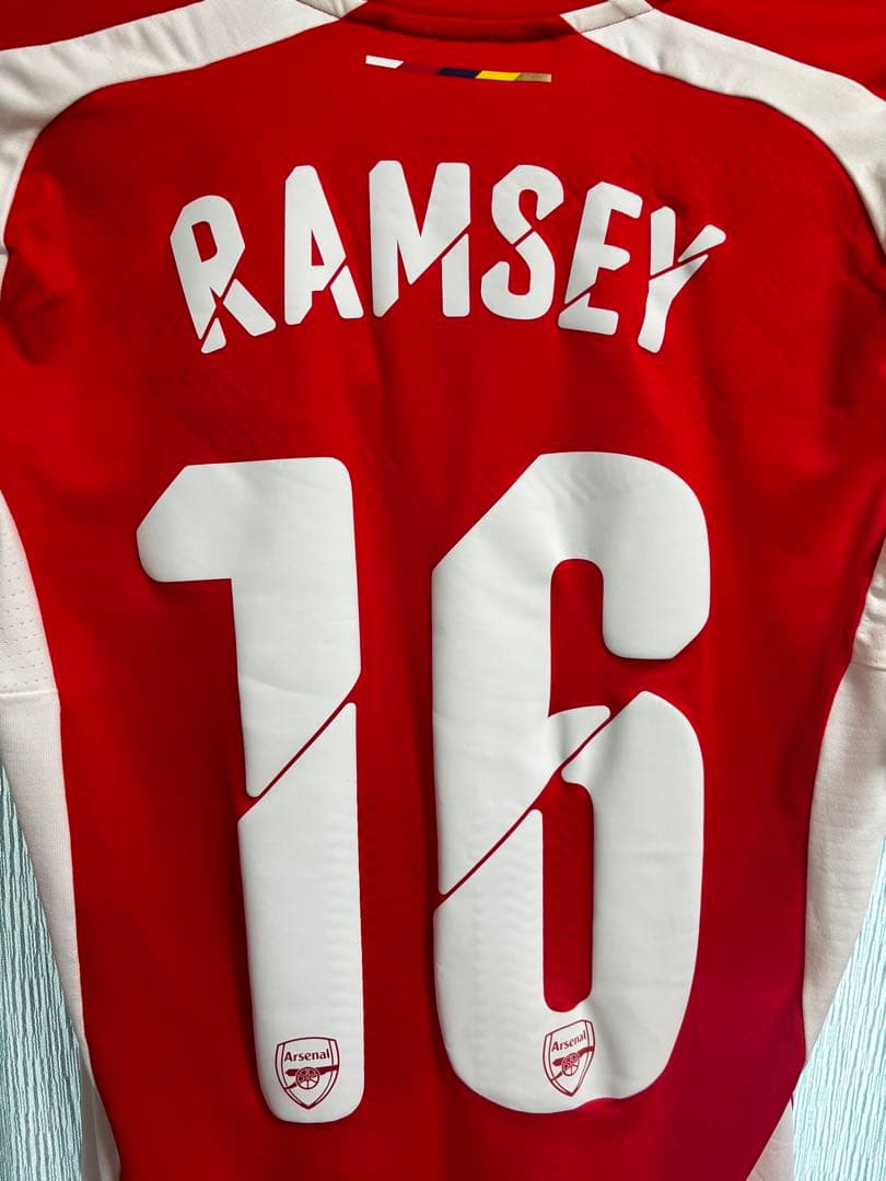 アーセナル 14/15 オーセンティック ユニフォーム 16 Ramsey