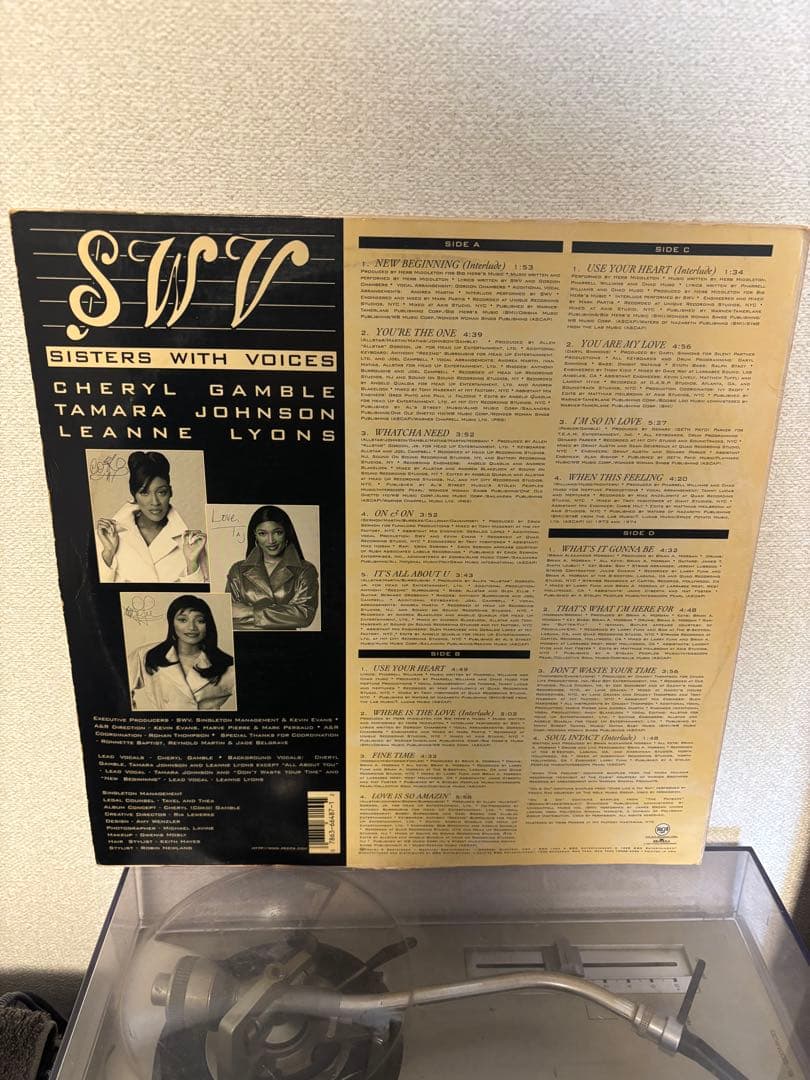 SWV NEW BEGINNING レコード USオリジナル 2LP