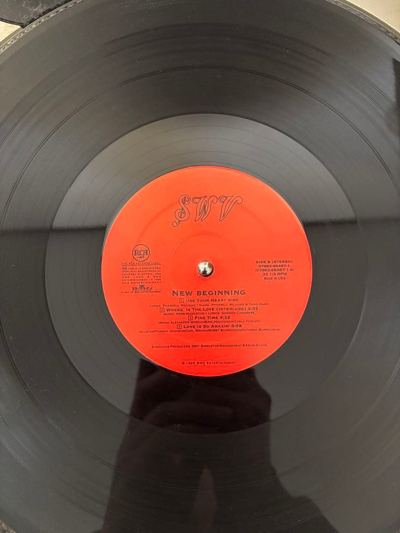 SWV NEW BEGINNING レコード USオリジナル 2LP