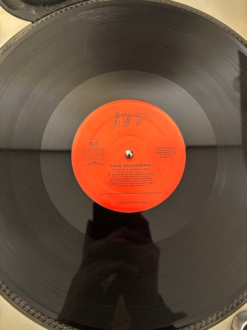 SWV NEW BEGINNING レコード USオリジナル 2LP