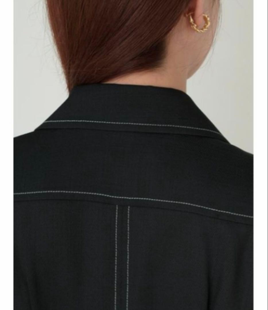 SNIDEL ノースリーブワンピース　ブラック