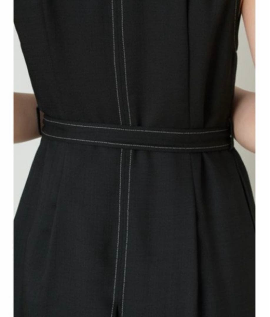 SNIDEL ノースリーブワンピース　ブラック