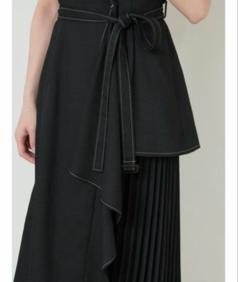 SNIDEL ノースリーブワンピース　ブラック