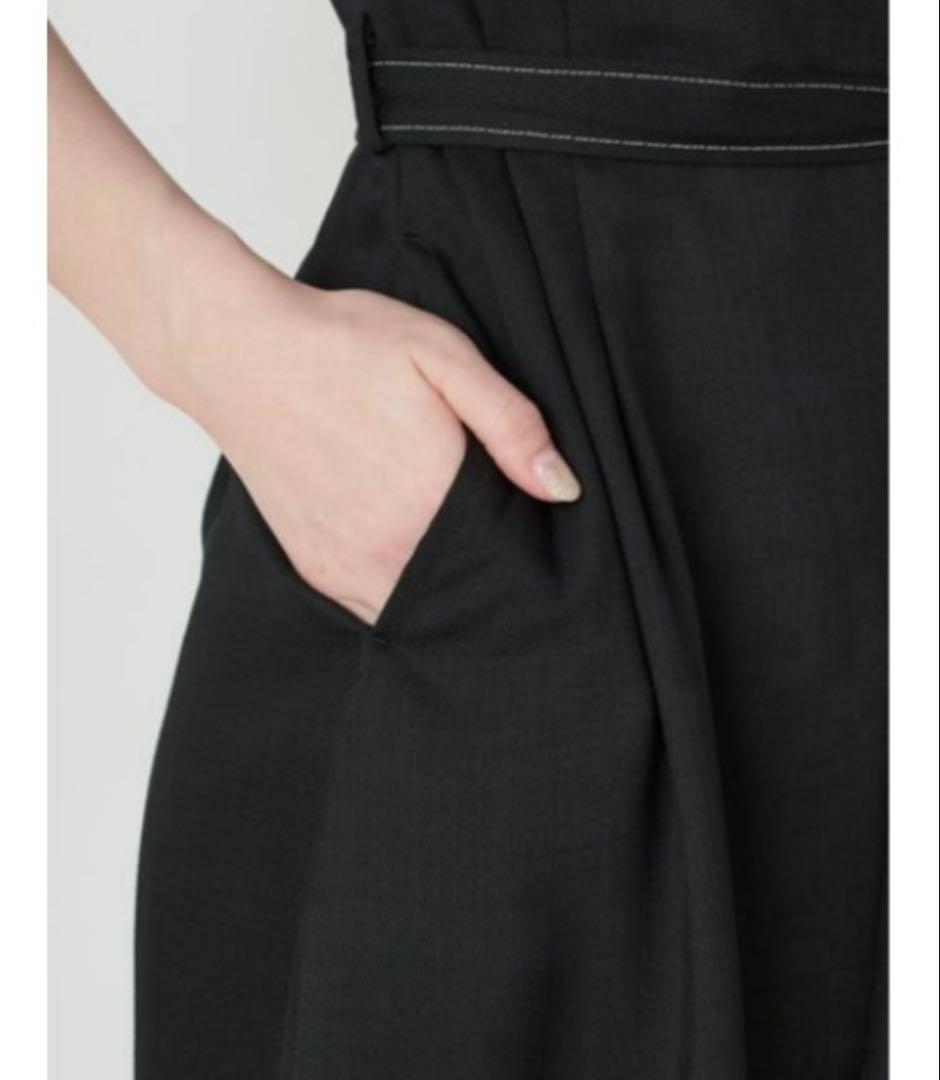 SNIDEL ノースリーブワンピース　ブラック