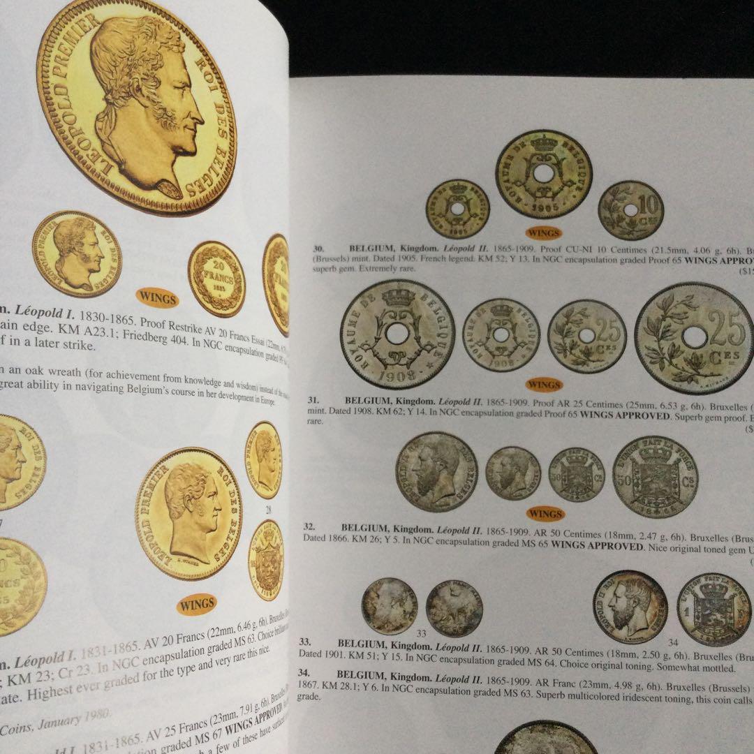 　カタログ　洋書　オークション　世界　金貨　Coin 硬貨　Auction