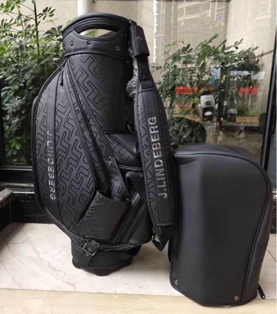 ジェイリンドバーグJ.LINDEBERG キャディバッグ ブラック