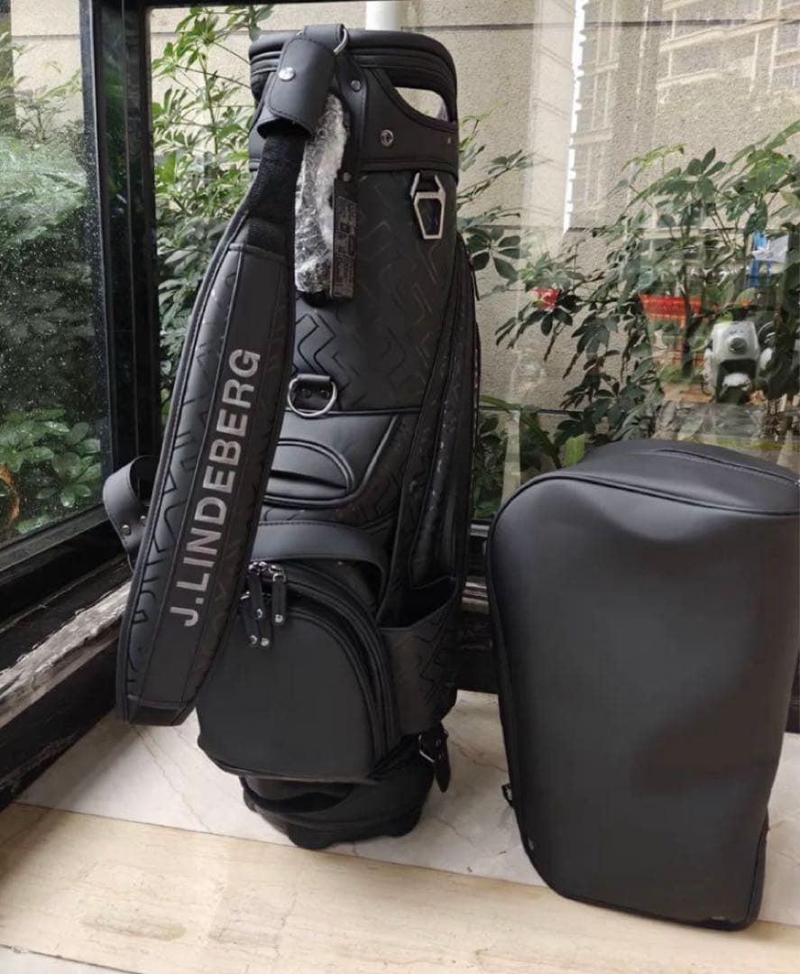 ジェイリンドバーグJ.LINDEBERG キャディバッグ ブラック