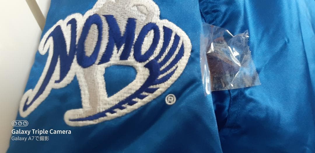 ロサンゼルスドジャース スタジャン　L.A.Dodgers NOMO　野茂英雄