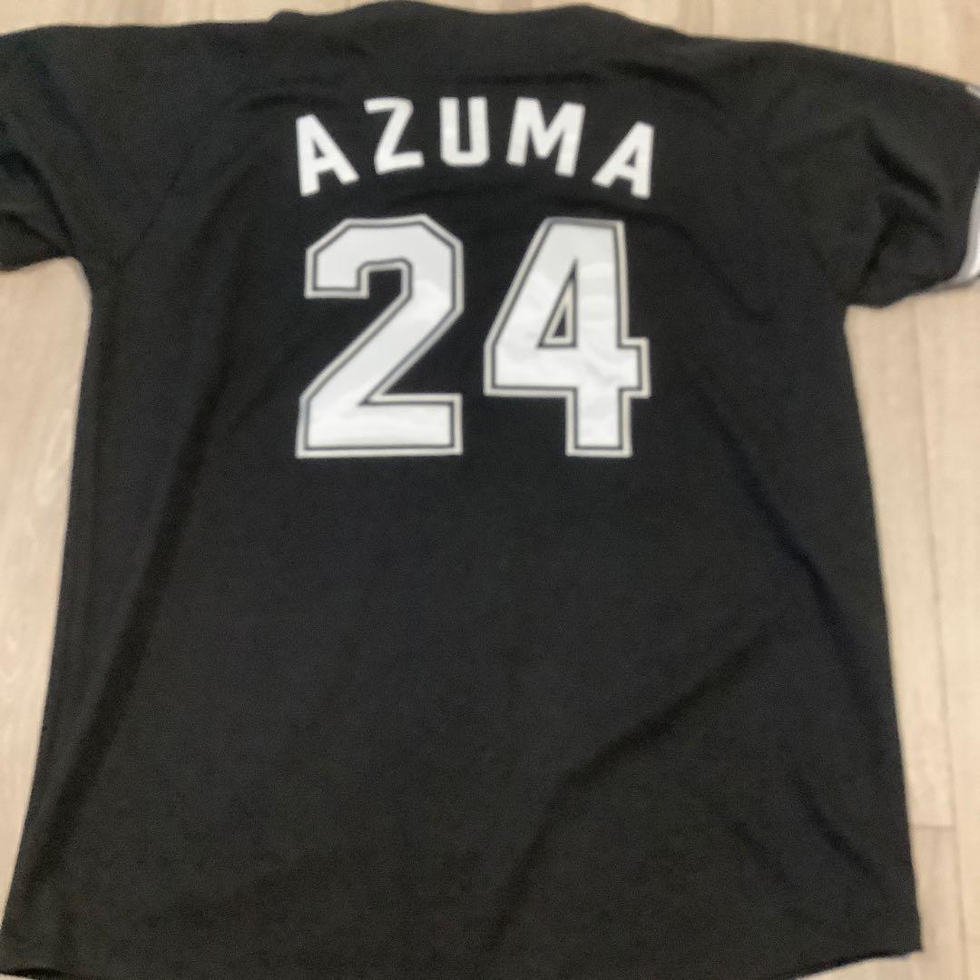 千葉ロッテマリーンズ　東妻勇輔　ビジターユニフォーム　Lサイズ　未使用