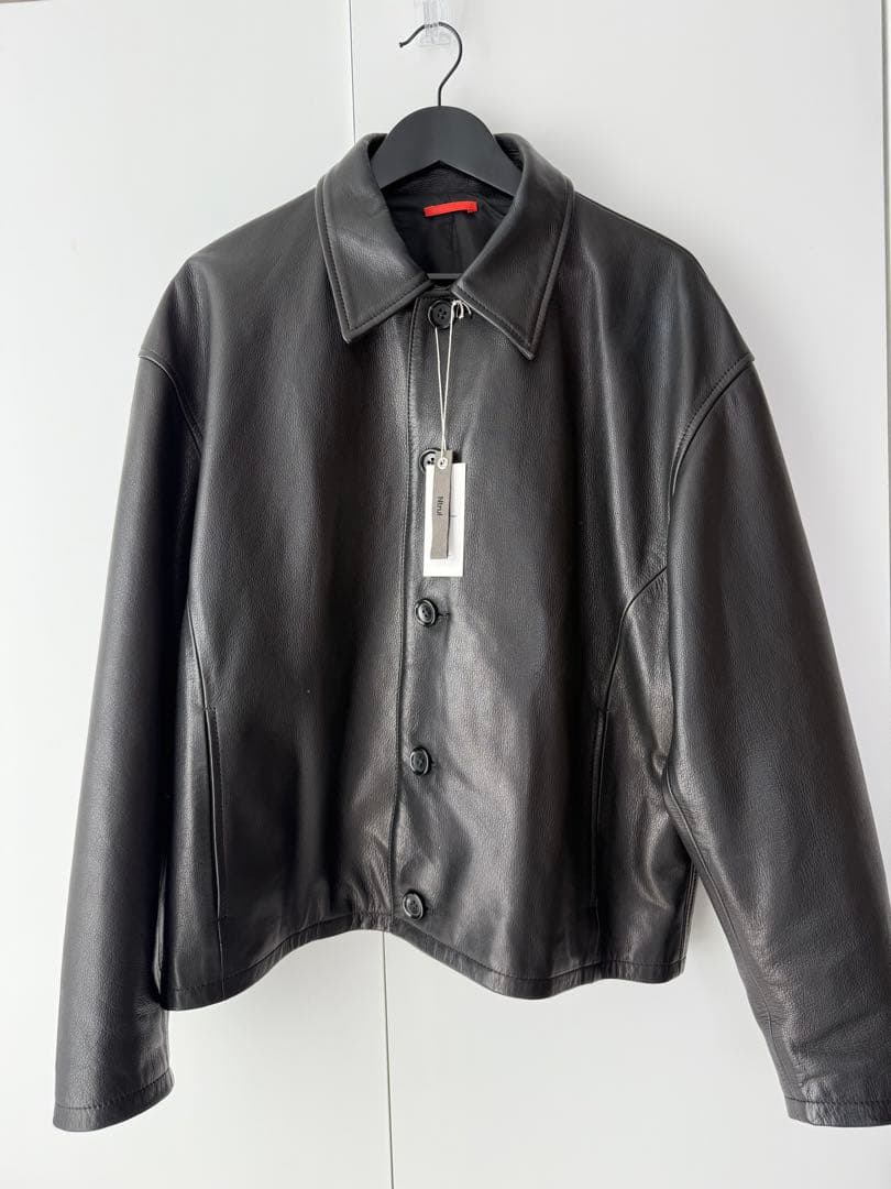 ジャケット・アウター NTRUL MODERN LEATHER JACKET DISSONANCE