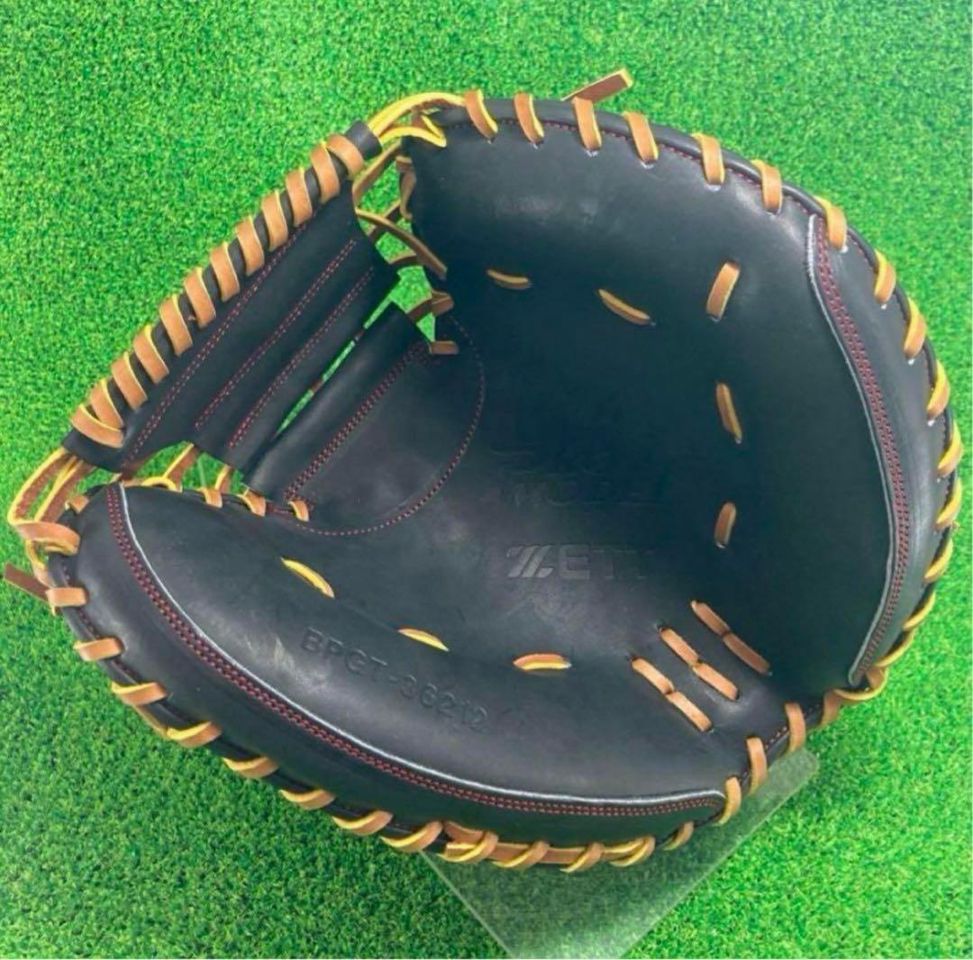 ゼット ZETT 捕手用 キャッチャーミット 硬式野球 グローブ 右投げ 815