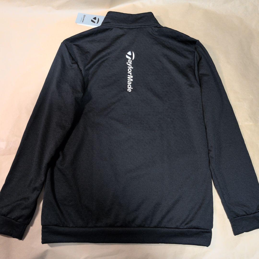テーラーメイド ゴルフ:メンズ:Lサイズ:フリースライニングハーフジップ / 黒