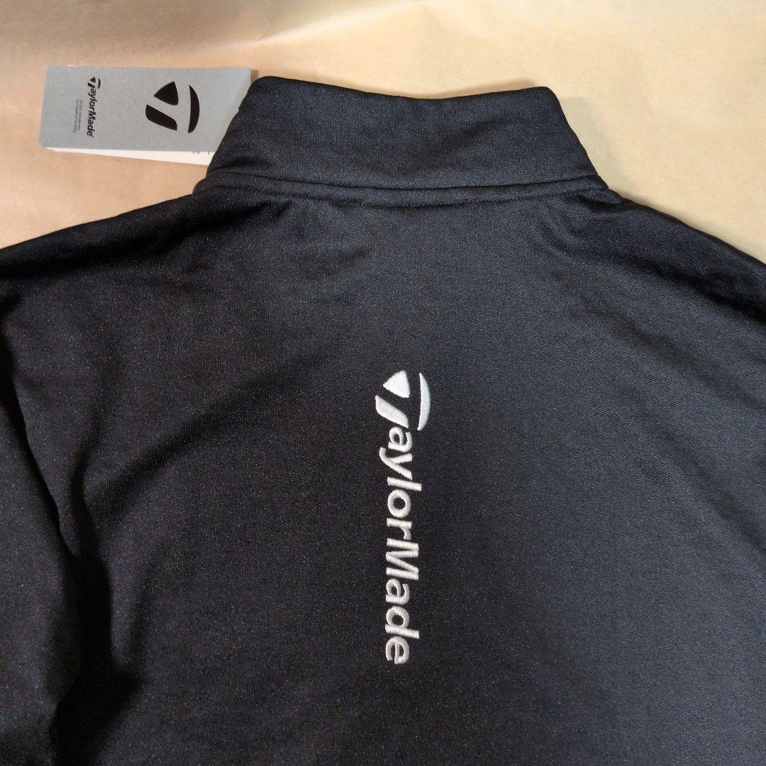 テーラーメイド ゴルフ:メンズ:Lサイズ:フリースライニングハーフジップ / 黒