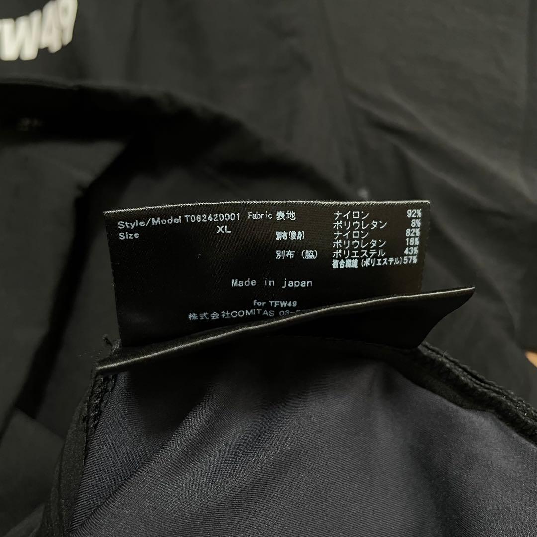 定価3.2万　新品同様　TFW49 シャツ　ブラック　XL ゴルフ