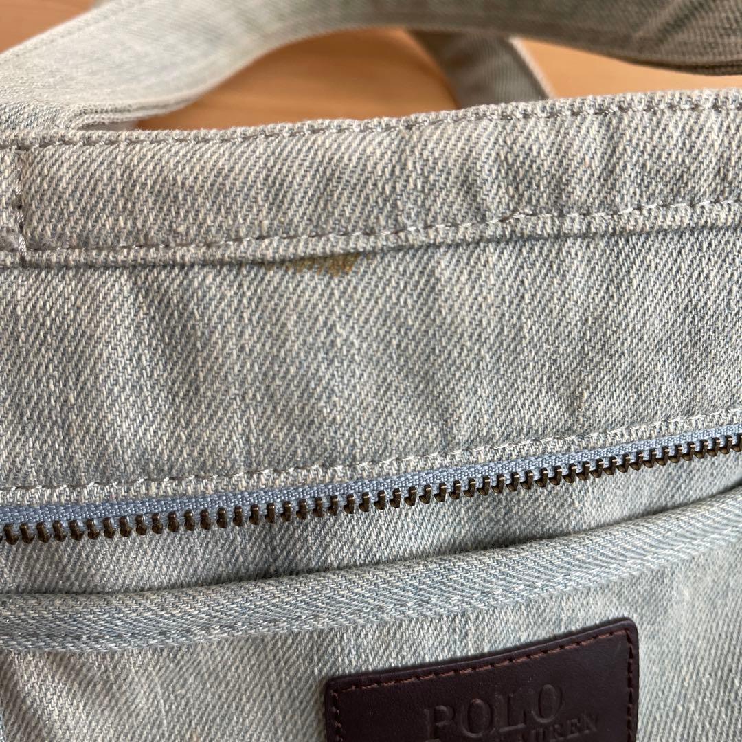 Polo Ralph Lauren ポロベアトートバッグ　デニムヴィンテージ加工
