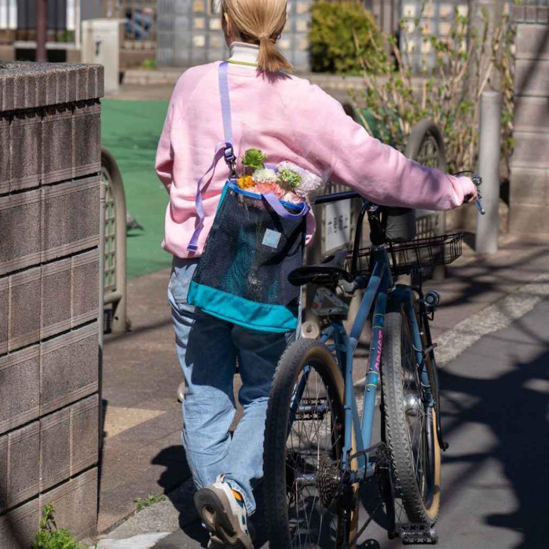 【美品】BLUE LUG 3way pannier MESH NAVY