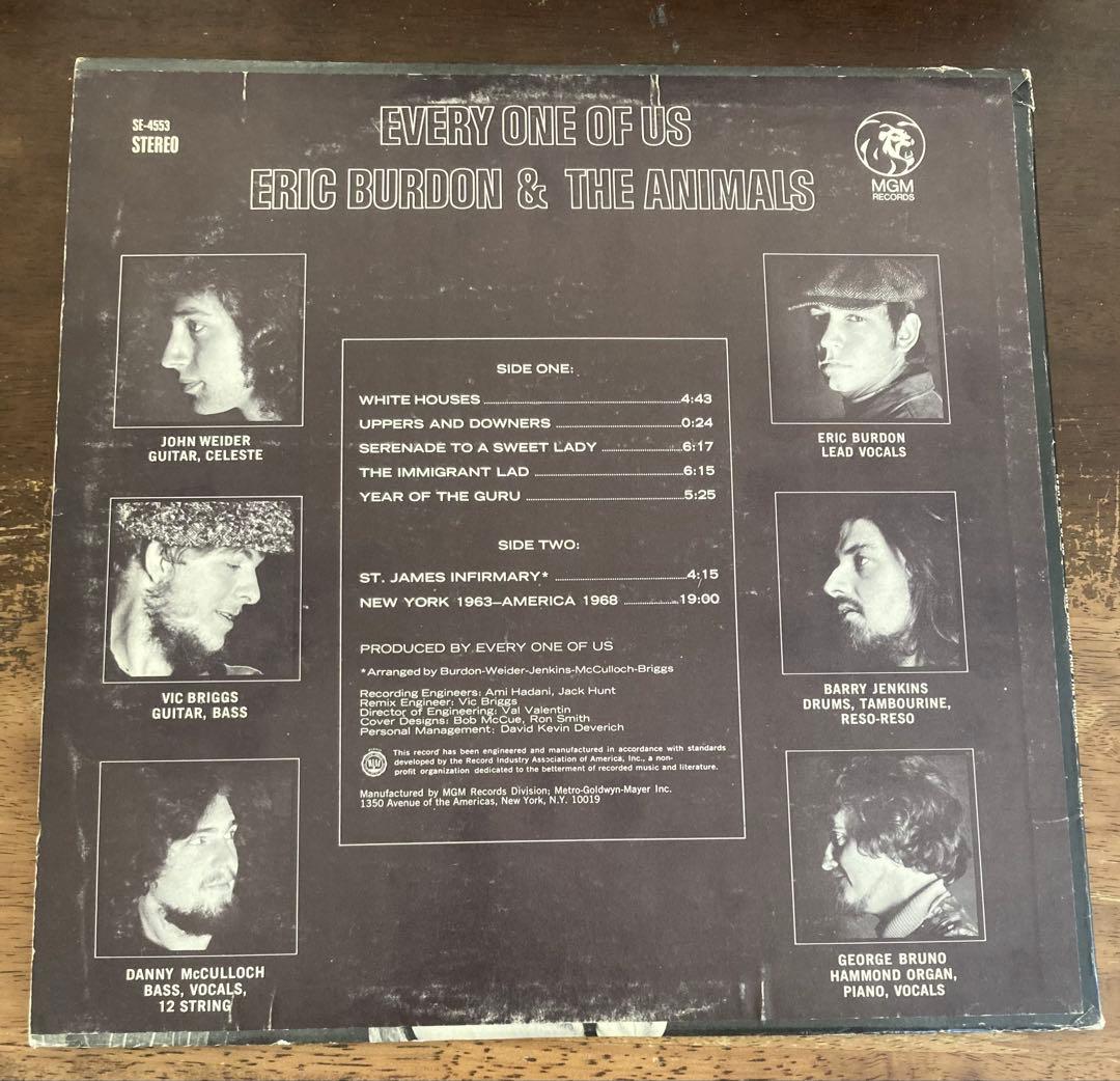 ◾️高音質USオリジナルステレオ盤■ERIC BURDON & THE ANIMA