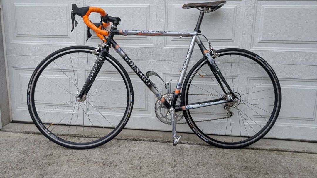 COLNAGO ロードバイク シルバー/オレンジ