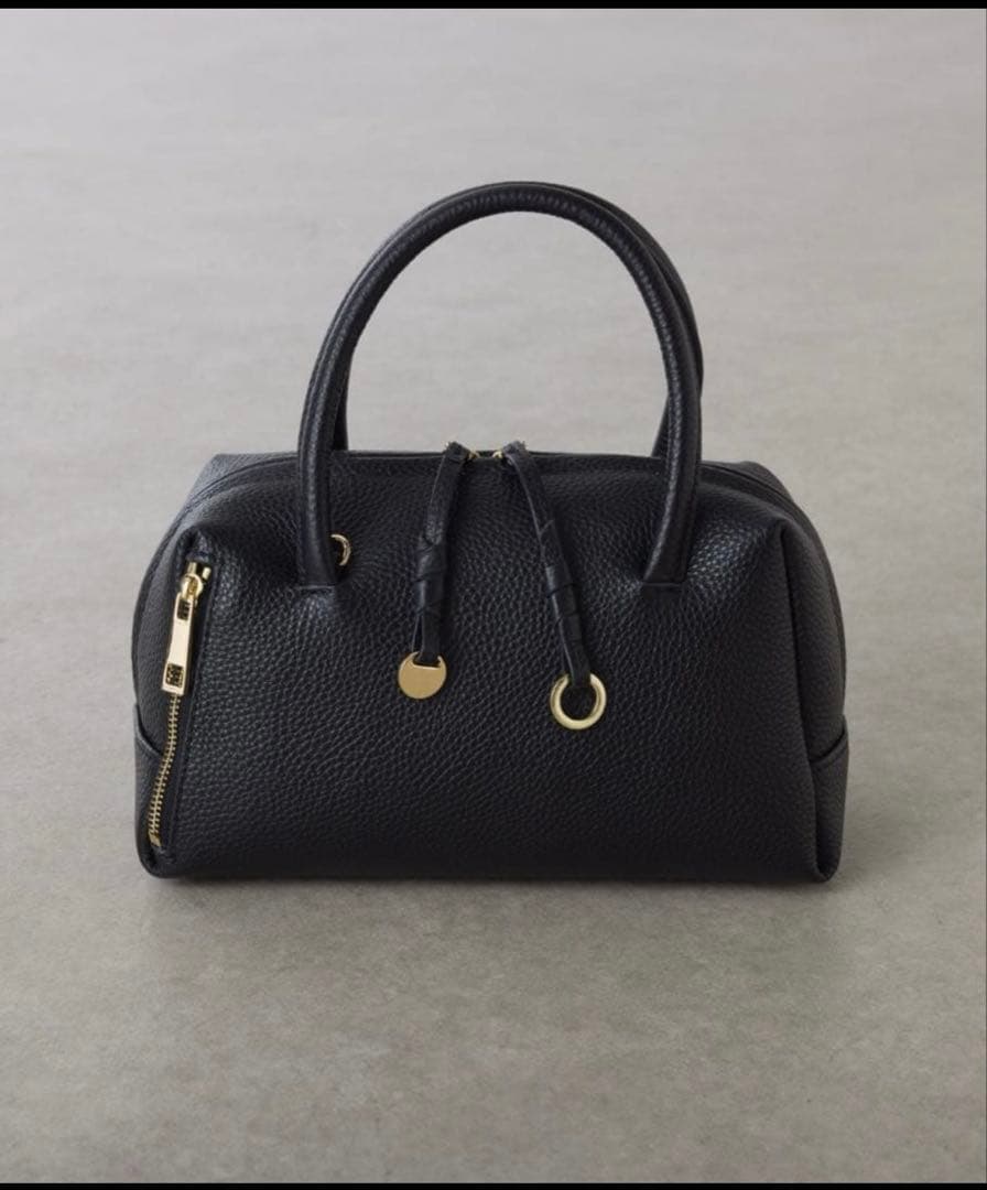 新品未使用COLLAGE GALLARDAGALANTE レザーチャームボストン