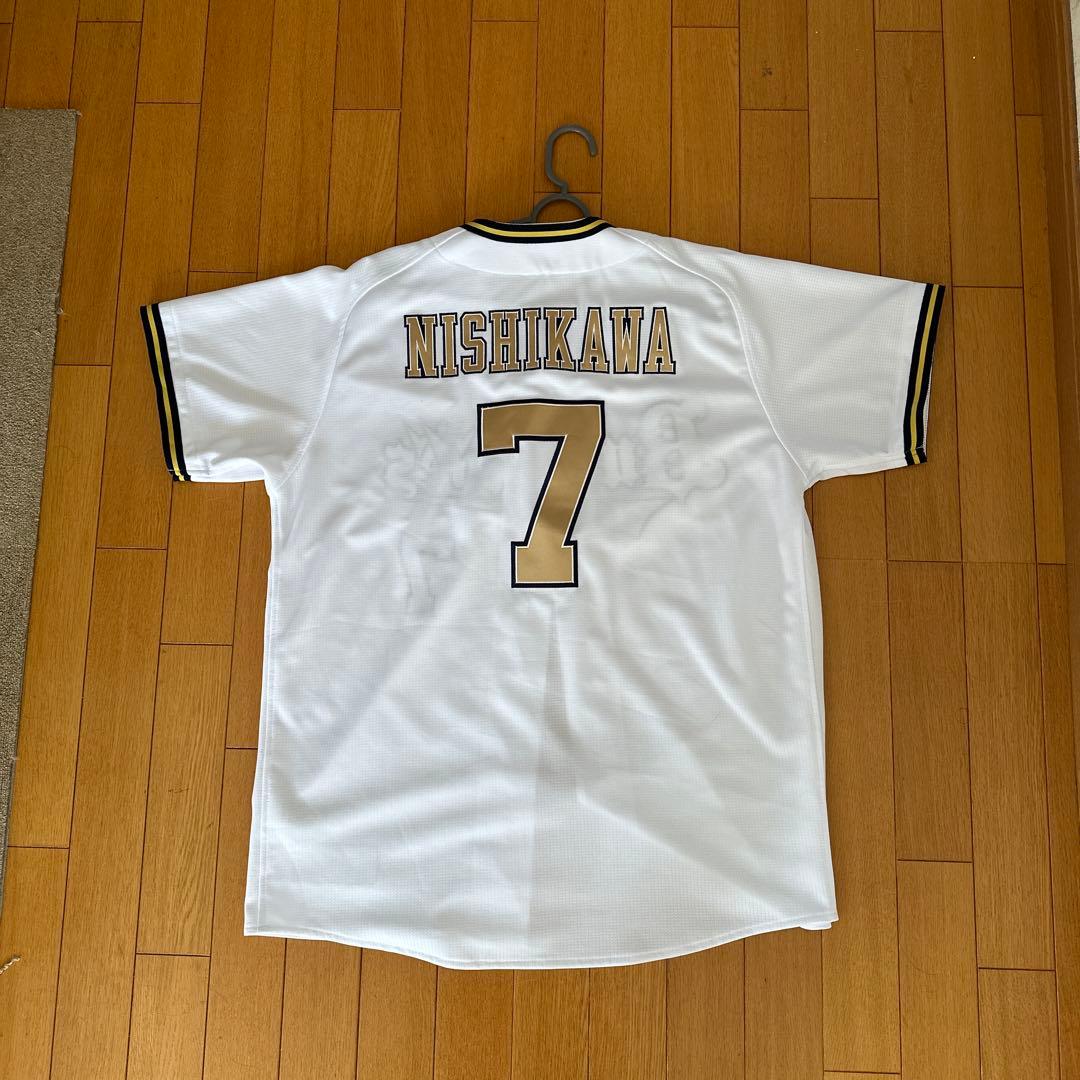 オリックスバファローズ ユニフォーム 西川龍馬選手