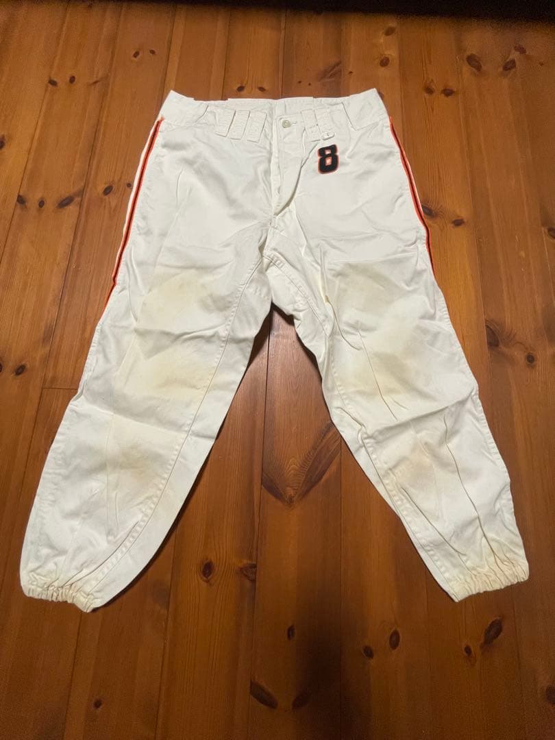 【プロ支給品・実使用】ヤクルトスワローズ #8 ユニフォーム一式 当時物　８番