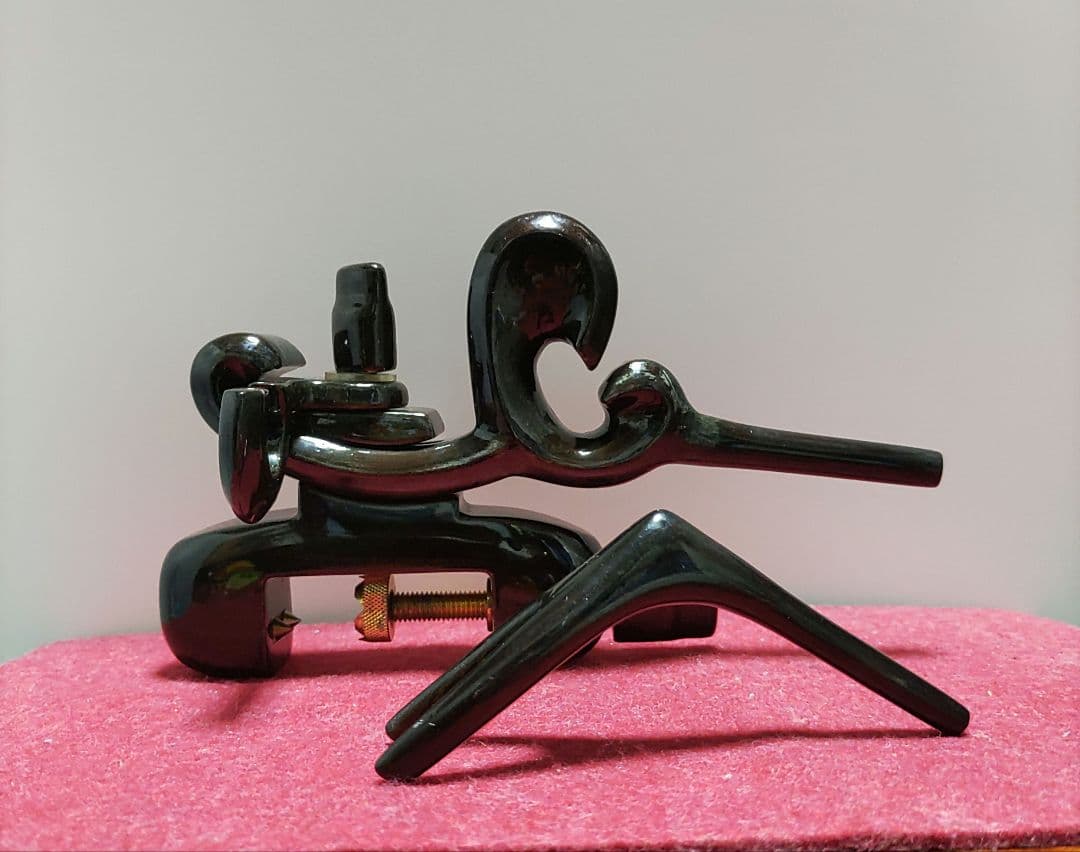 最終値下げ！ヘラブナ釣り★黒欅三立波弓型万力★竿枕★191