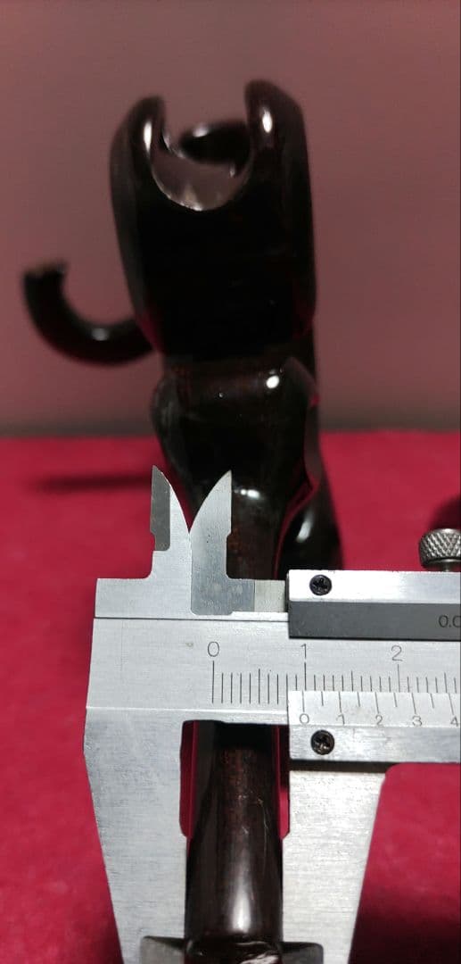 最終値下げ！ヘラブナ釣り★黒欅三立波弓型万力★竿枕★191