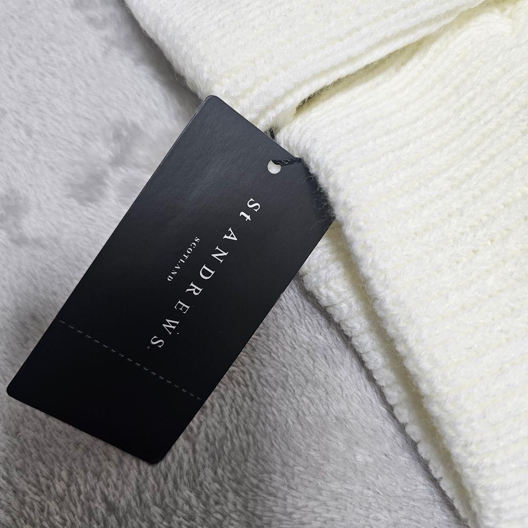 新品 St ANDREWS セントアンドリュース❤レディス レッグウォーマー❤白