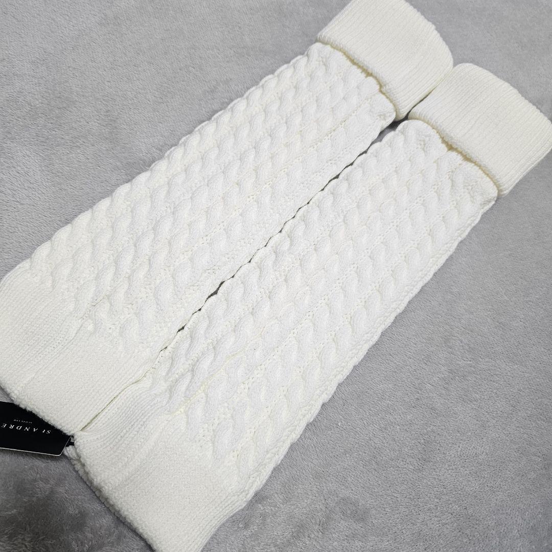 新品 St ANDREWS セントアンドリュース❤レディス レッグウォーマー❤白