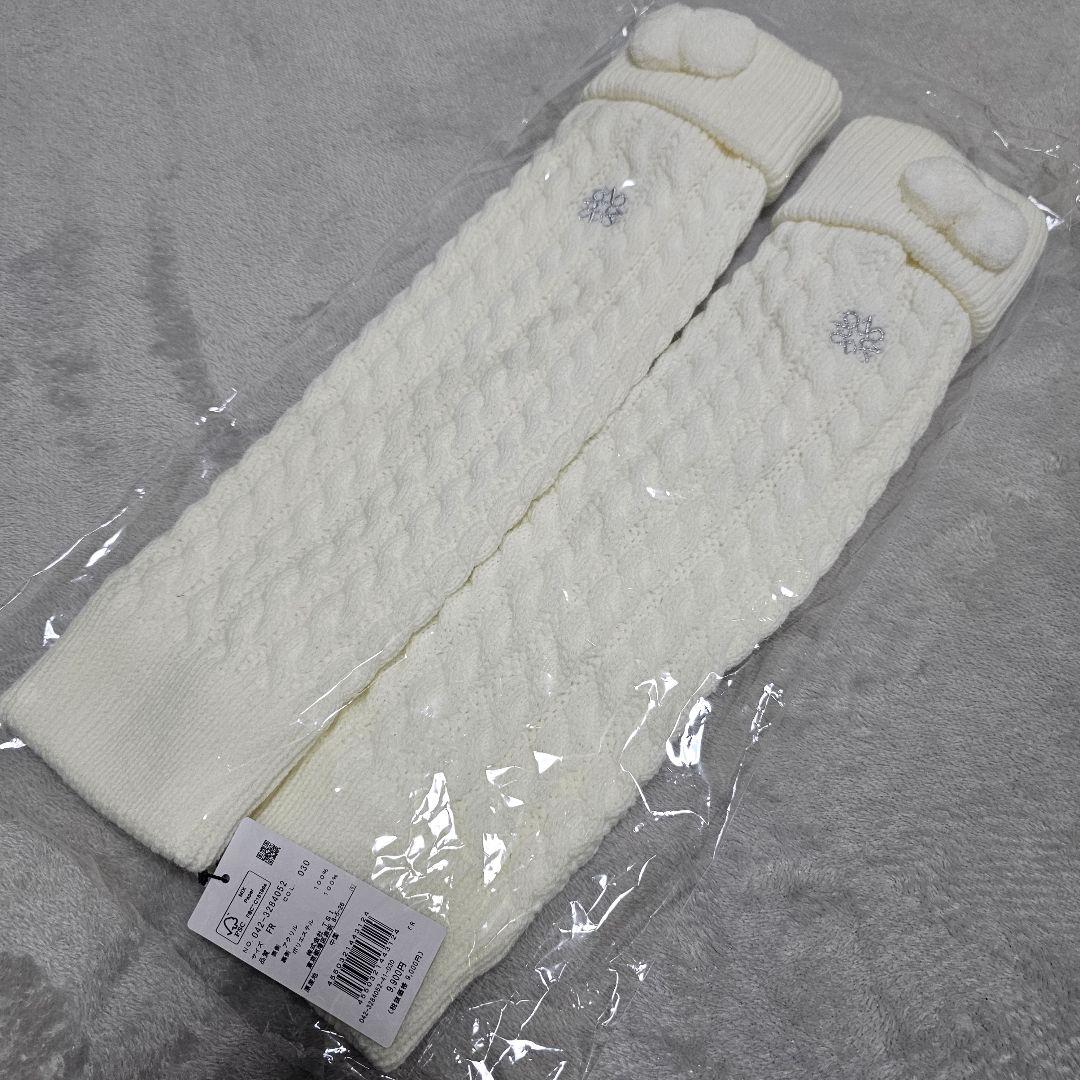 新品 St ANDREWS セントアンドリュース❤レディス レッグウォーマー❤白