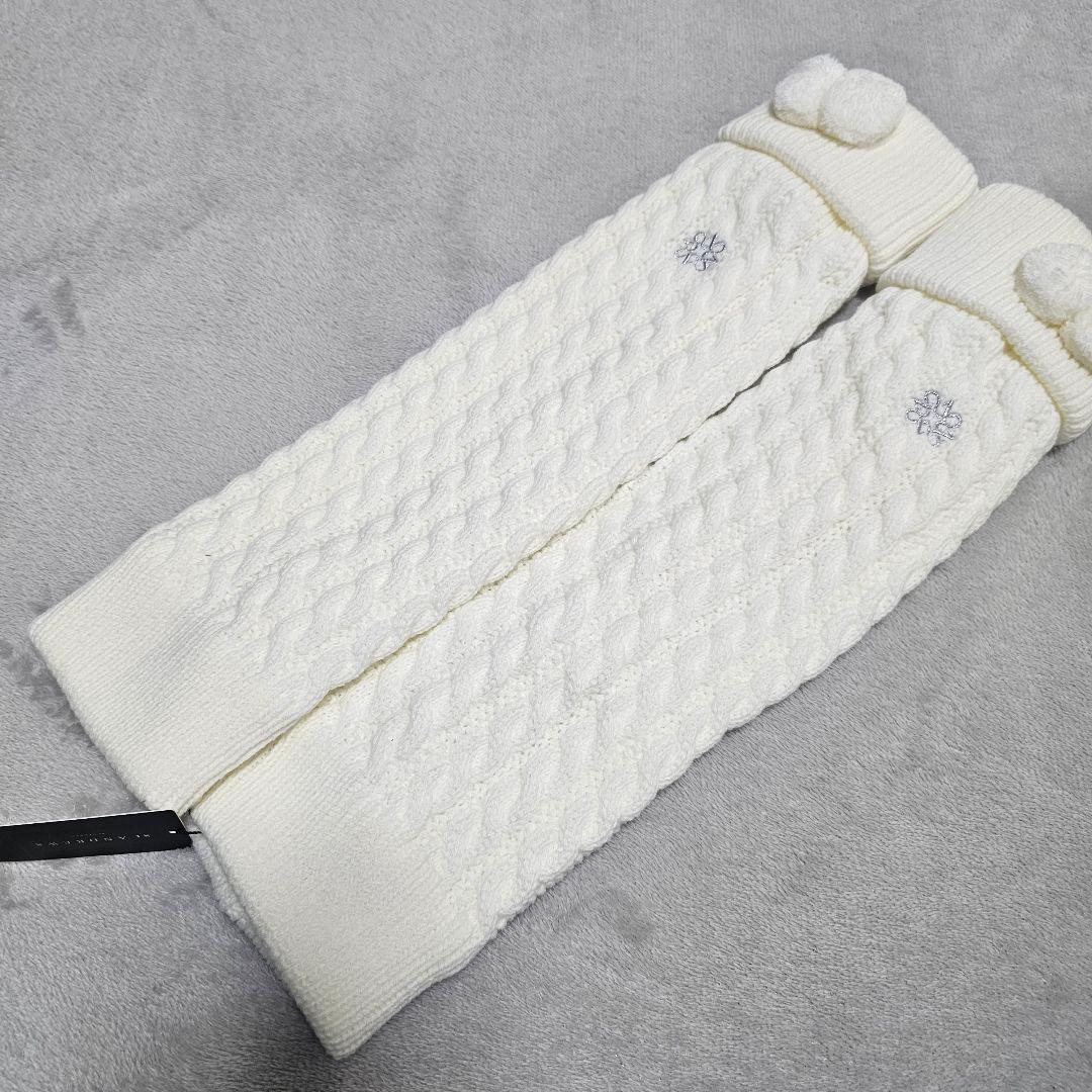 新品 St ANDREWS セントアンドリュース❤レディス レッグウォーマー❤白