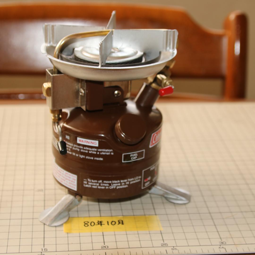 値下げ　美品　希少　ヴィンテージ　コールマン 400 茶ピーク１　No.41