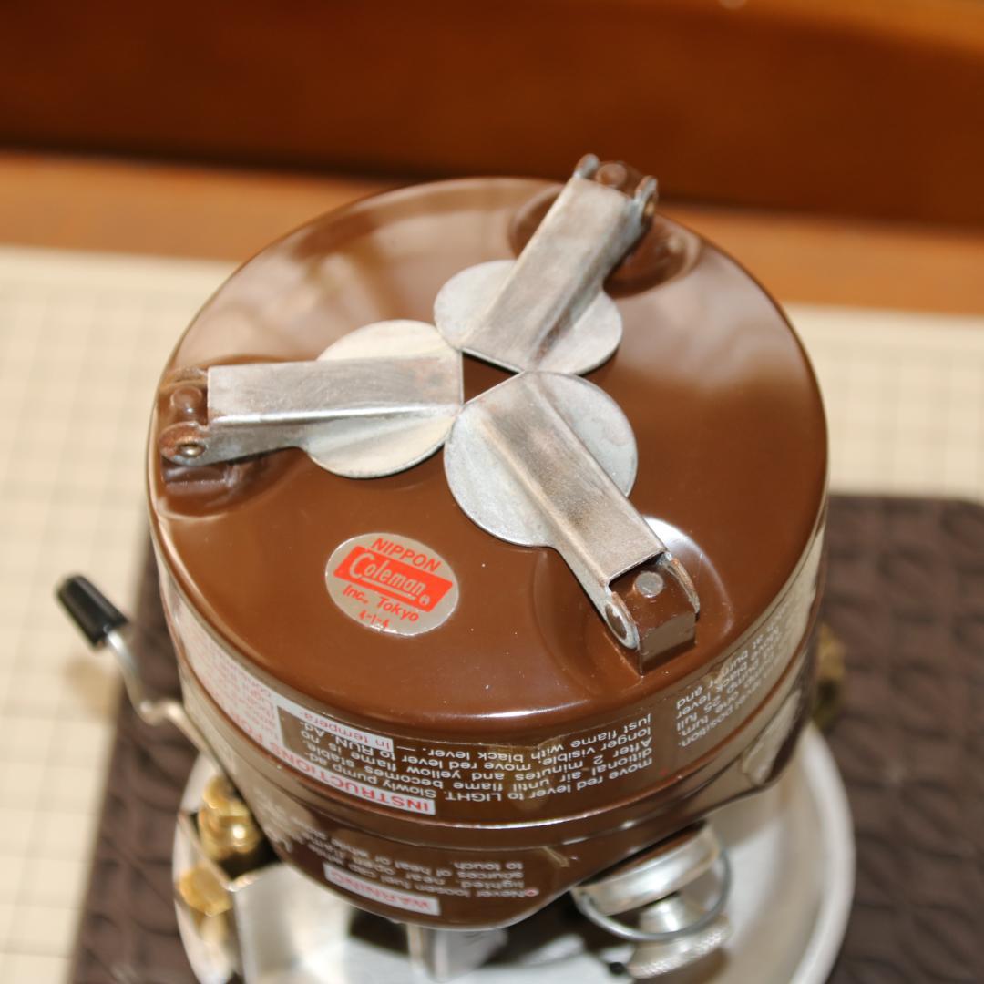 値下げ　美品　希少　ヴィンテージ　コールマン 400 茶ピーク１　No.41