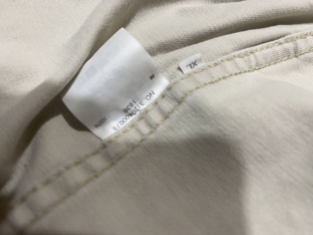 【定価4万円】Ron Herman 高級デニムジャケット ベージュ × XL