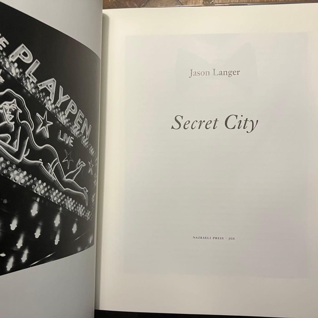【千部限定】ジェイソンランダー写真集SecretCity JasonLanger