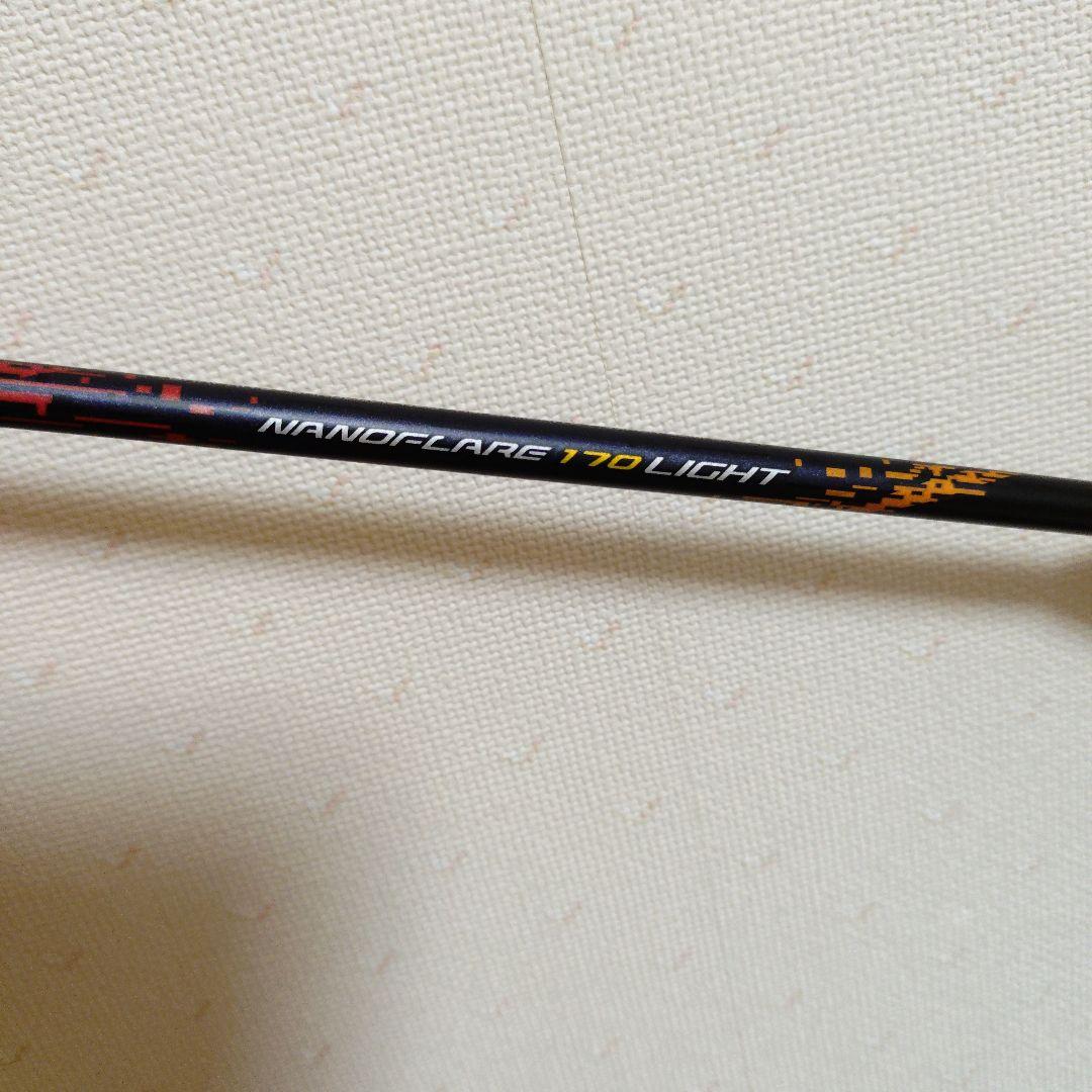 YONEX バドミントンラケット ケース付き 軽量 5UG5 黒 未使用に近い