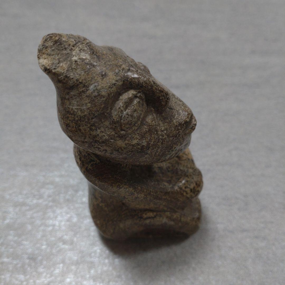 南米・メキシコ・ペルー？　石彫人形