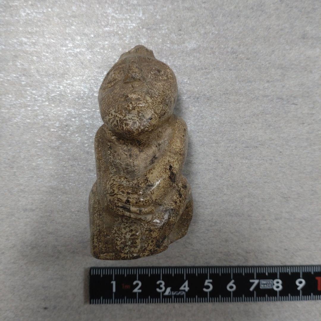 南米・メキシコ・ペルー？　石彫人形