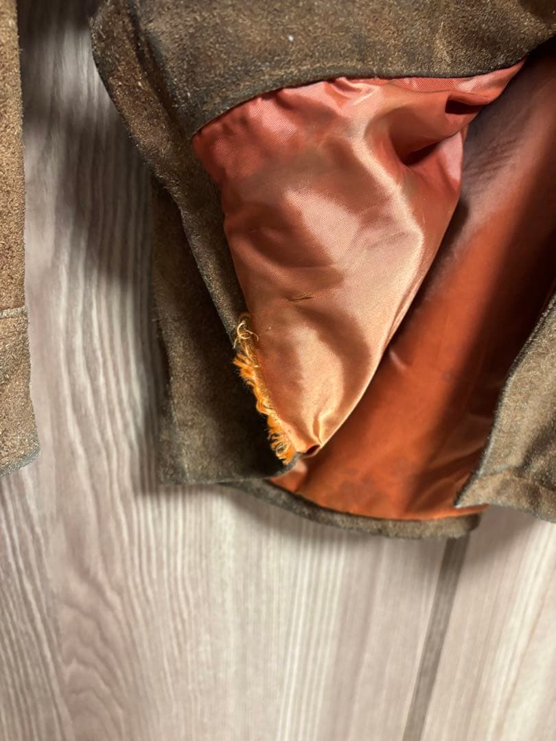 OLD STUSSY オールドステューシー　90s スエードレザージャケット　Ｌ