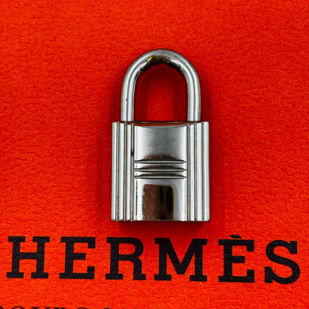 HERMÈS エルメス カデナ/南京錠 鍵セット No.104 美品 シルバー