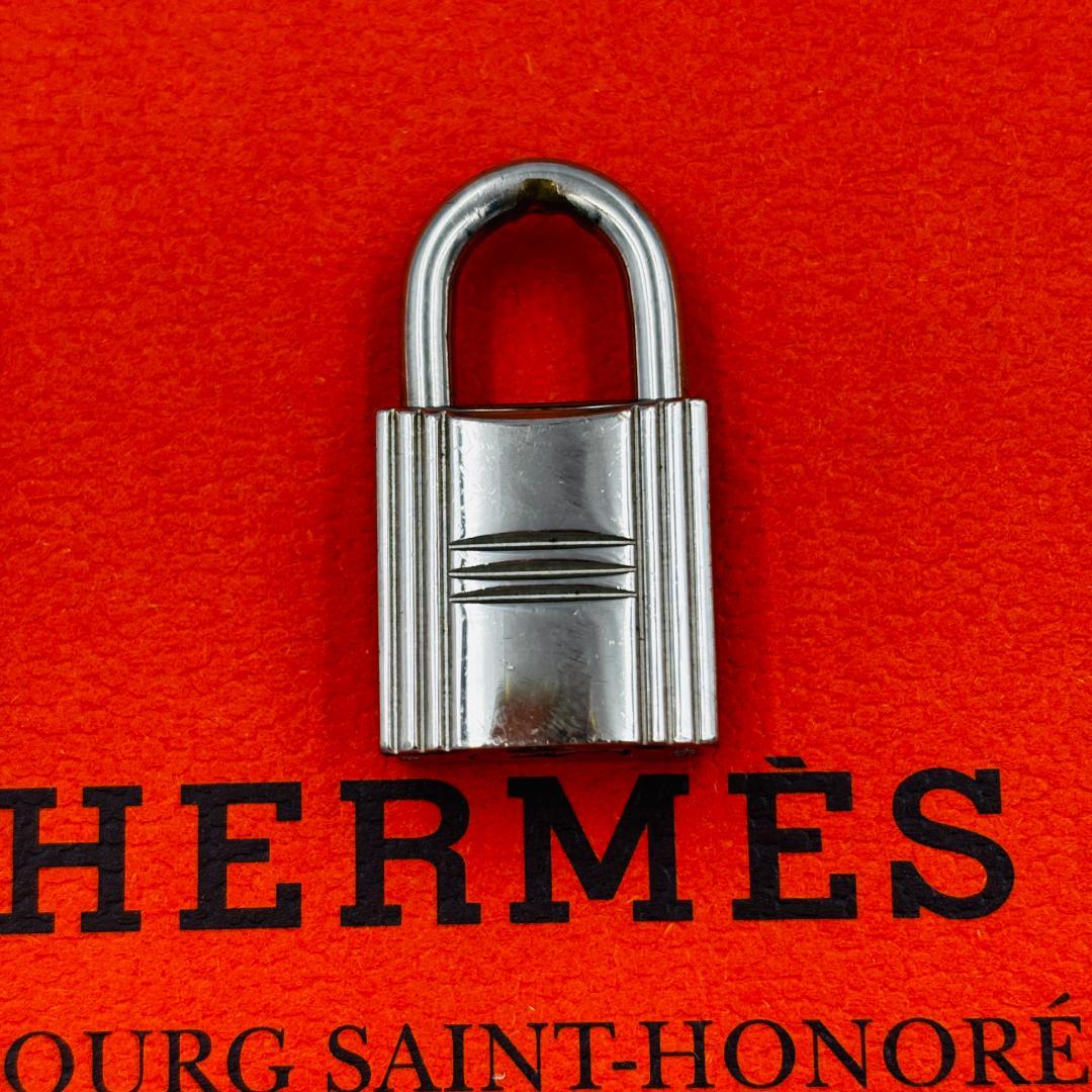HERMÈS エルメス カデナ/南京錠 鍵セット No.104 美品 シルバー