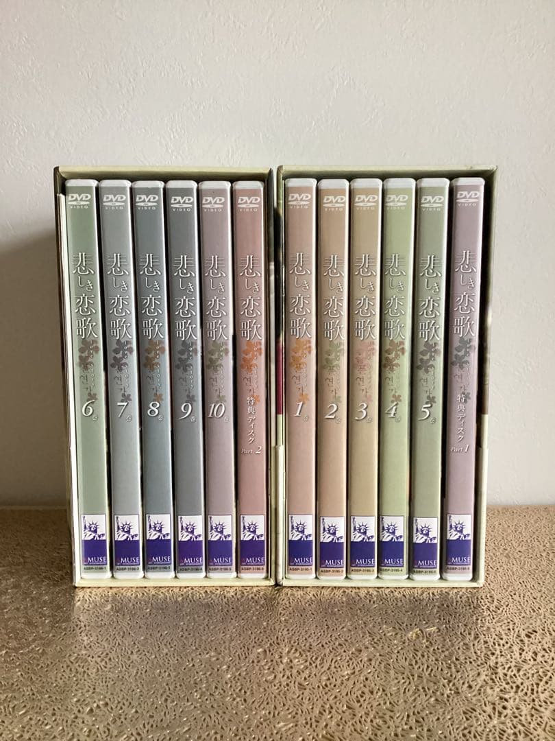 悲しき恋歌 DVD-BOX 2BOXセット 韓流ドラマ 字幕 吹替
