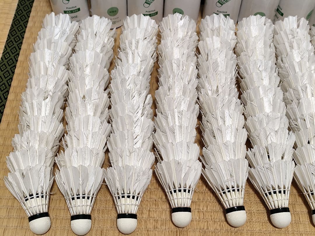 バドミントンシャトル120球【中古】②