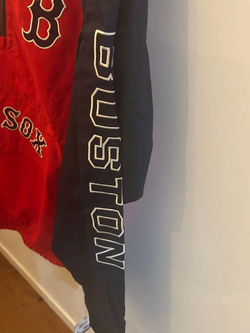 【新品タグ付き】ボストンレッドソックス　ハーフジップジャケット　XL