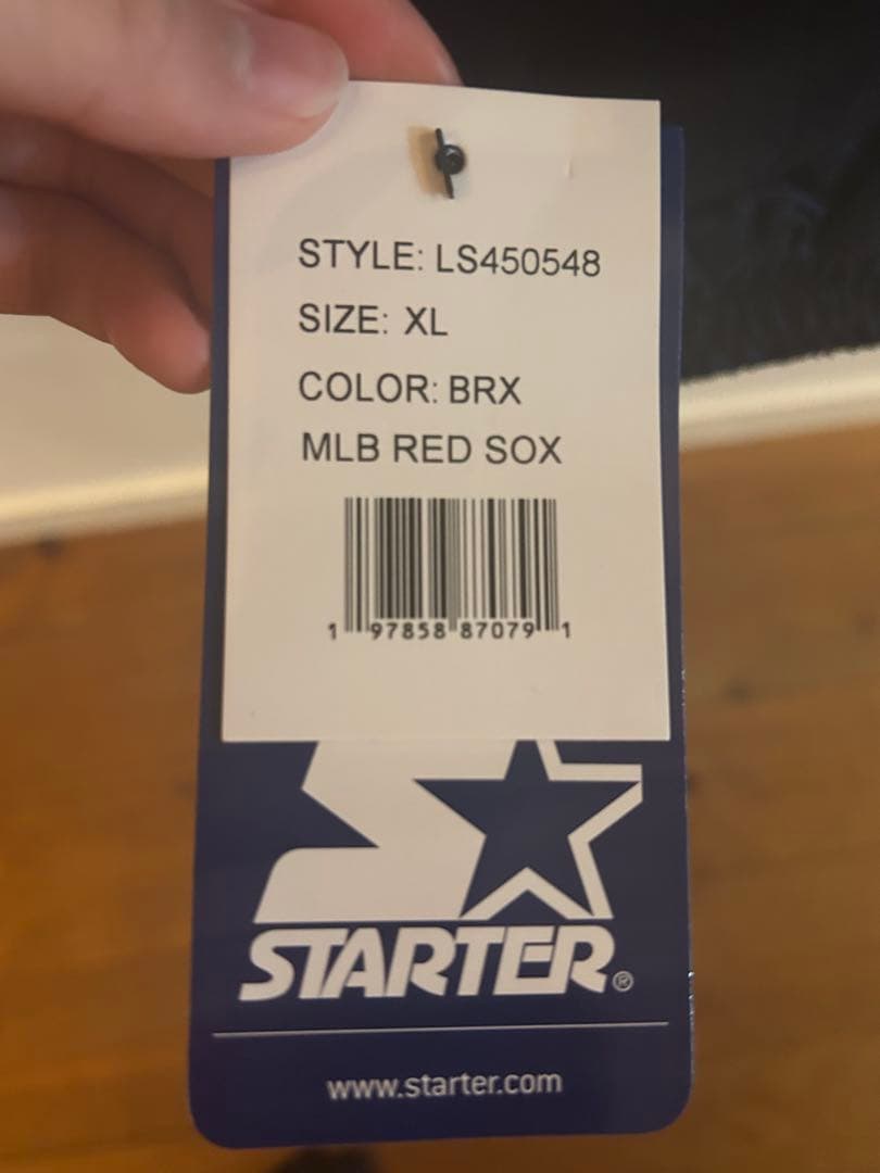 【新品タグ付き】ボストンレッドソックス　ハーフジップジャケット　XL