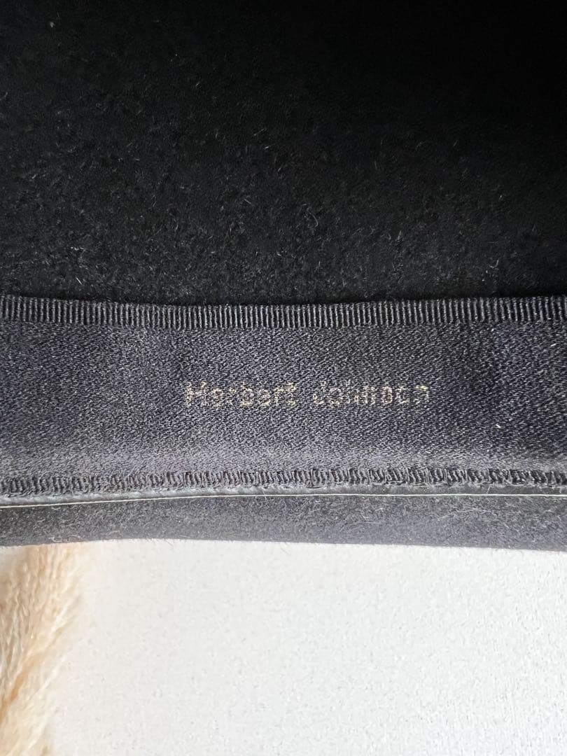 HERBERT JOHNSON 中折れフェルトハット TRAVELLER