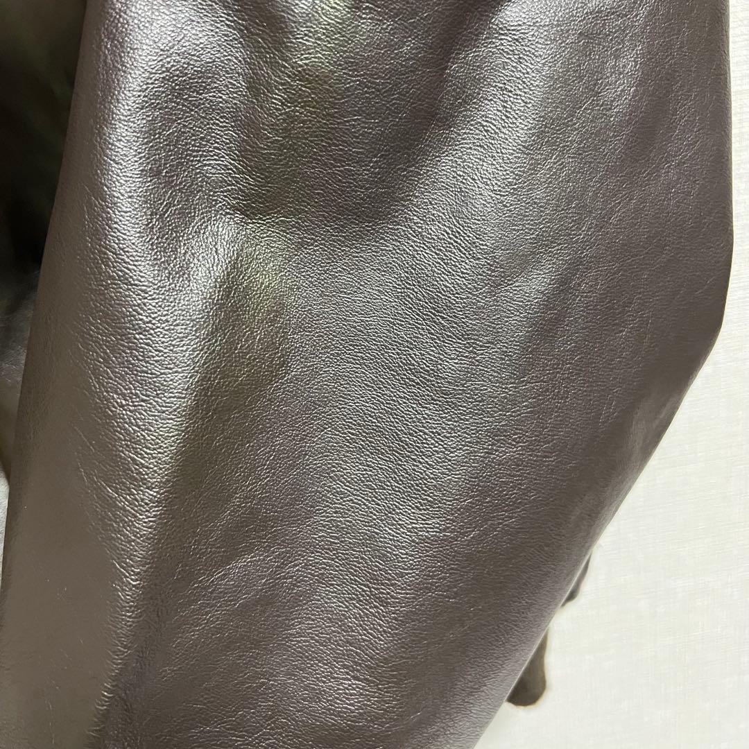 AVIREX A-2 ブラウン レザージャケット