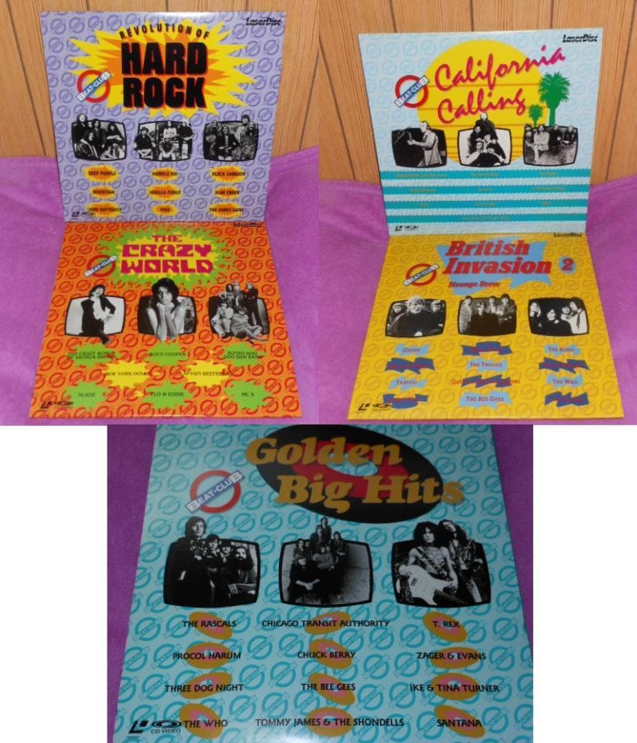 値下げ◆BEAT-CLUBビートクラブ◆ウエストコーストロック◆レーザーディスク